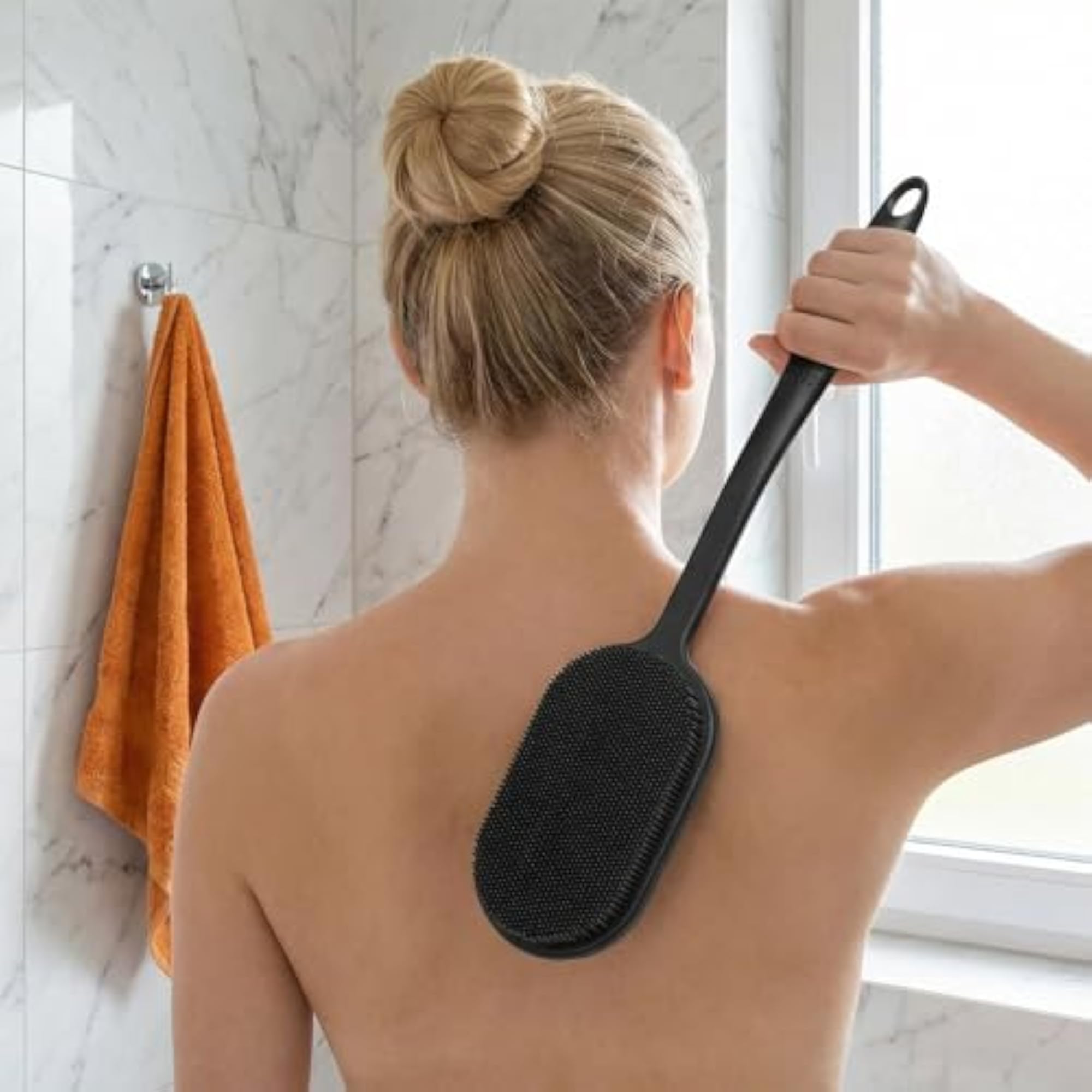 42cm Silicone Back Scrubber for Shower